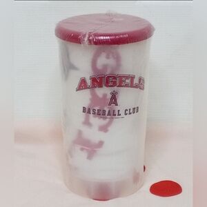 Angels Red and White Baseball Club Tumbler